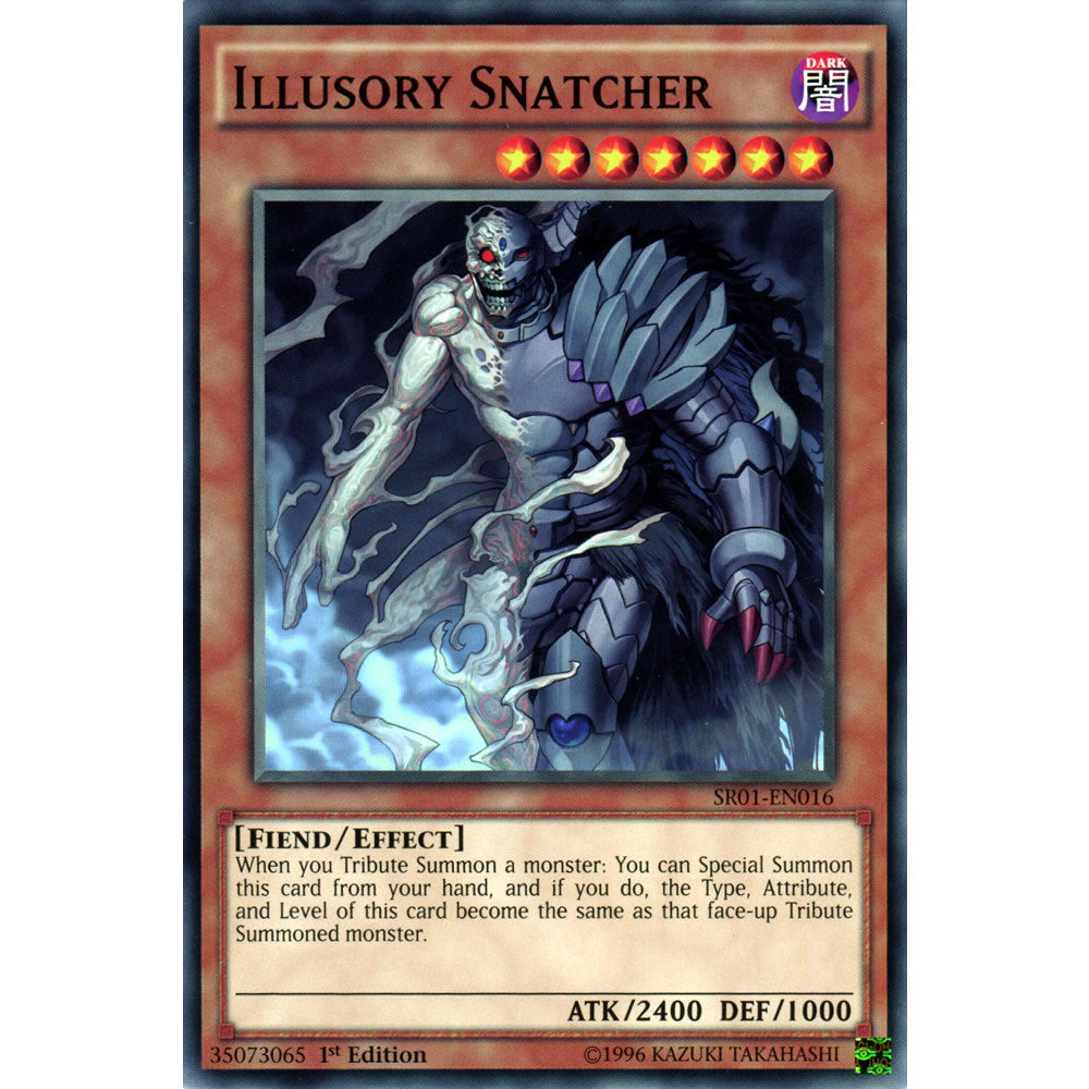 Illusory Snatcher SR01-EN016 Yu-Gi-Oh! Card from the Emperor of Darkness Set