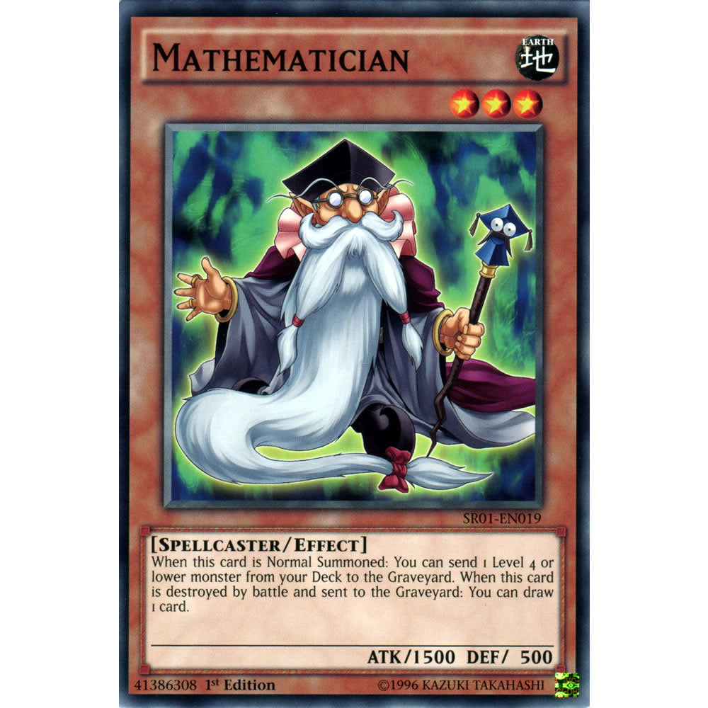 Mathematician SR01-EN019 Yu-Gi-Oh! Card from the Emperor of Darkness Set