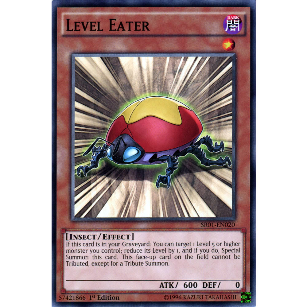card eater yugioh Level Eater SR01-EN020 Yu-Gi-Oh! Card