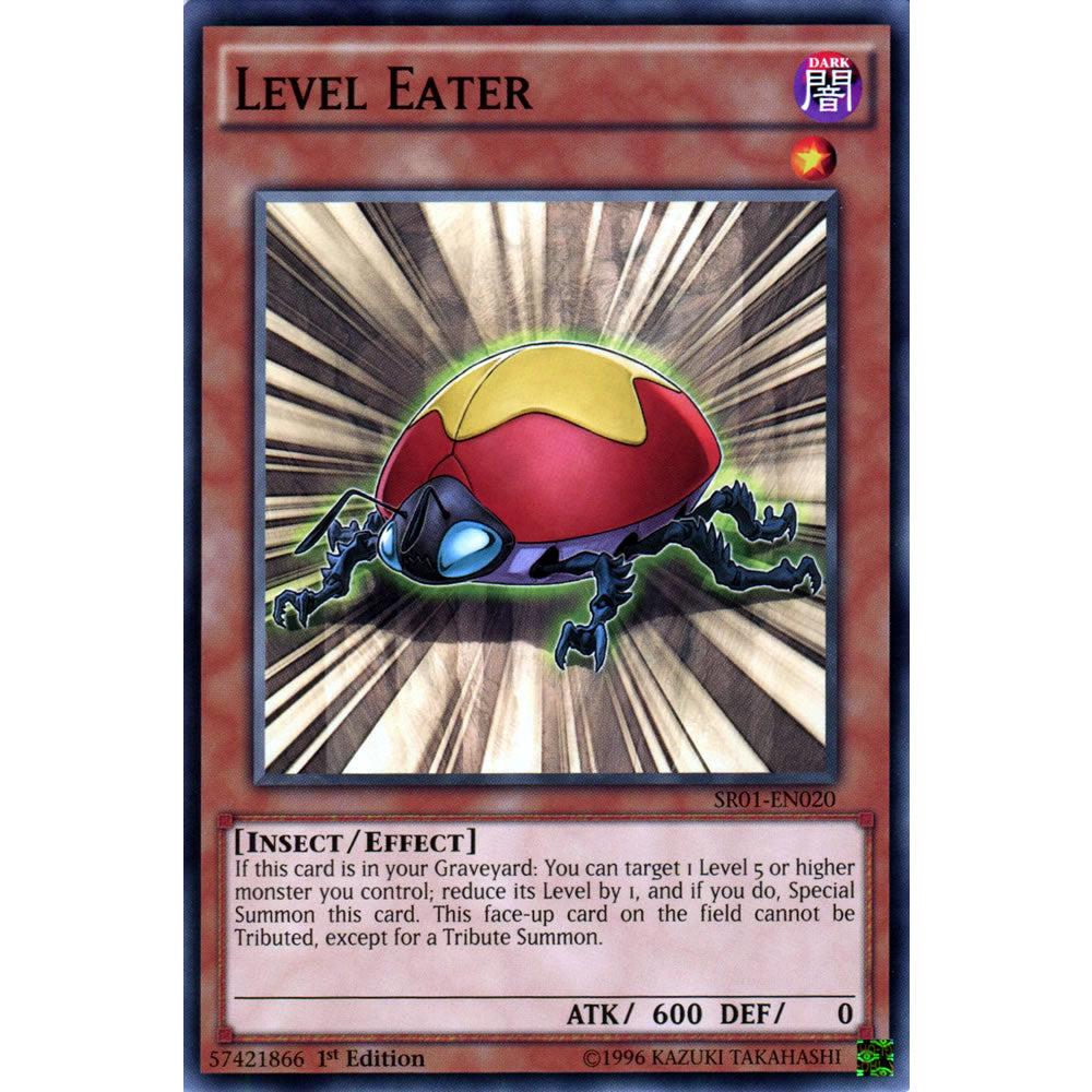 Level Eater SR01-EN020 Yu-Gi-Oh! Card from the Emperor of Darkness Set