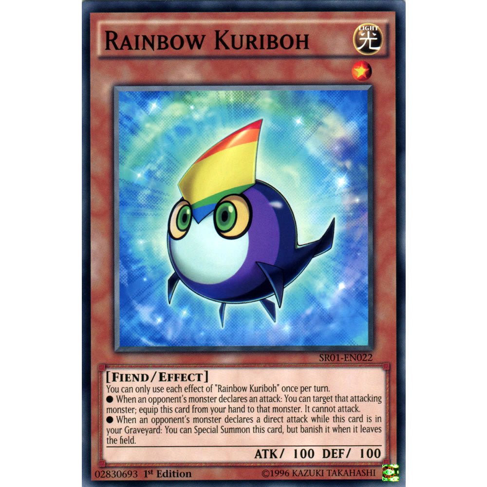 Rainbow Kuriboh SR01-EN022 Yu-Gi-Oh! Card from the Emperor of Darkness Set