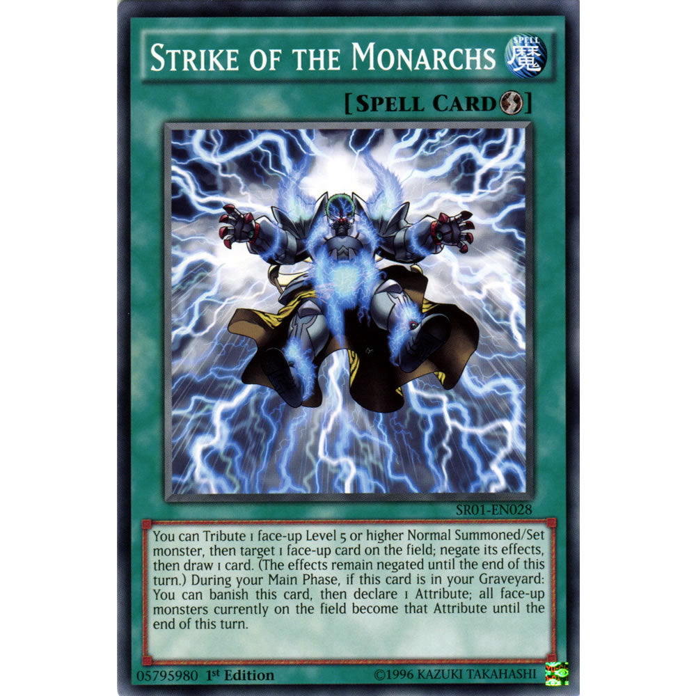 Strike of the Monarchs SR01-EN028 Yu-Gi-Oh! Card from the Emperor of Darkness Set