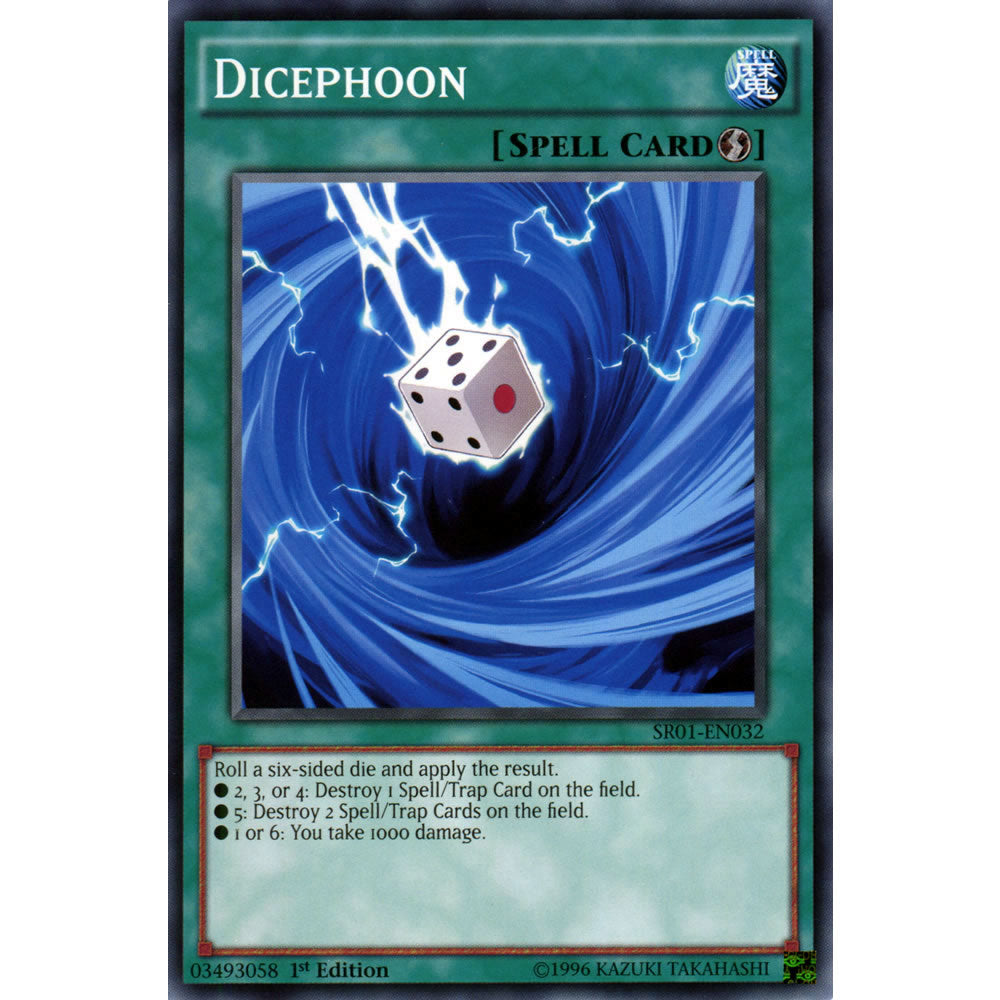 Dicephoon SR01-EN032 Yu-Gi-Oh! Card from the Emperor of Darkness Set