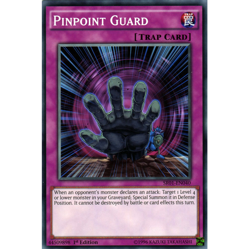 Pinpoint Guard SR01-EN040 Yu-Gi-Oh! Card from the Emperor of Darkness Set