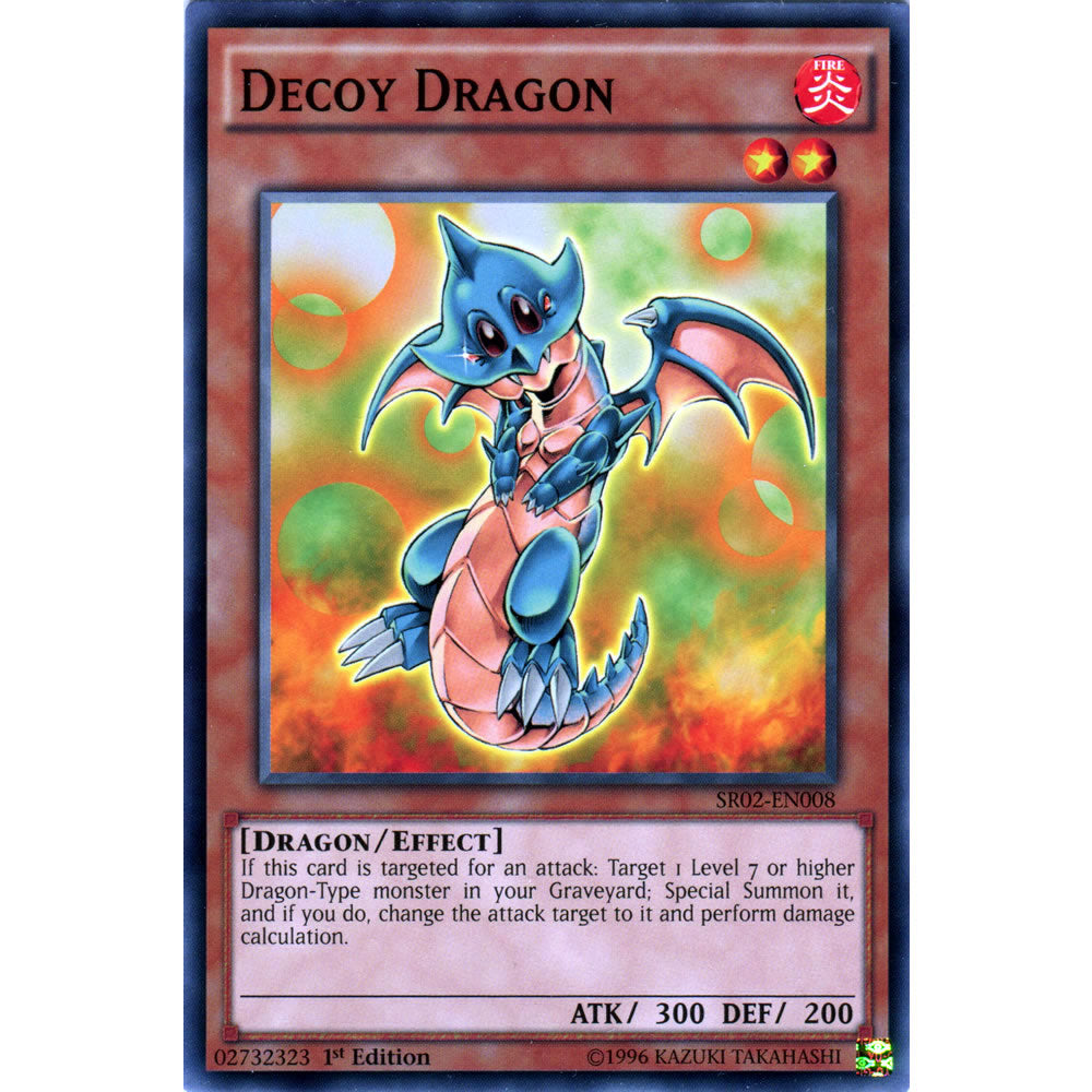 Decoy Dragon SR02-EN008 Yu-Gi-Oh! Card from the Rise of the True Dragons Set