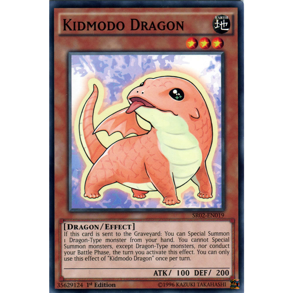 Kidmodo Dragon SR02-EN019 Yu-Gi-Oh! Card from the Rise of the True Dragons Set