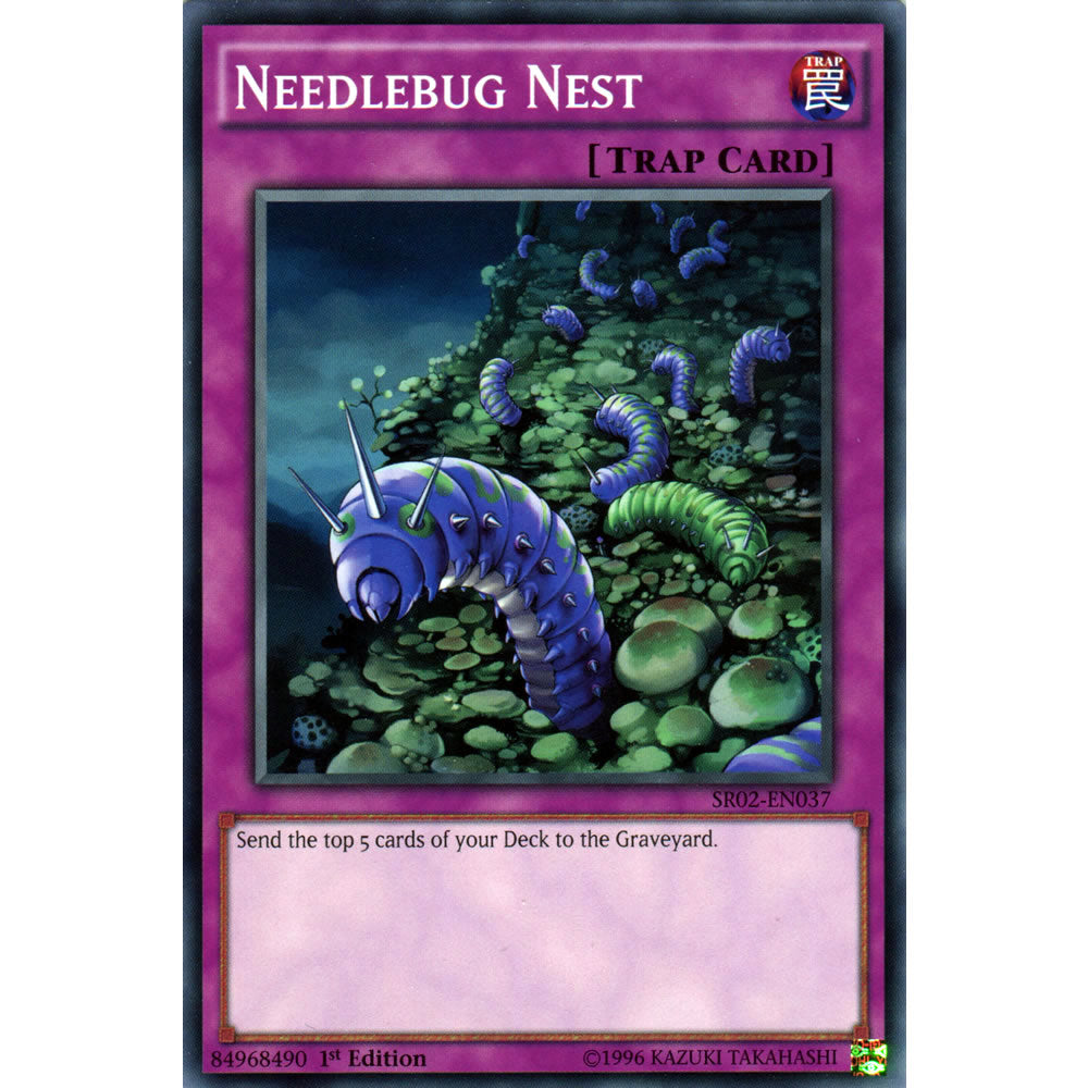 Needlebug Nest SR02-EN037 Yu-Gi-Oh! Card from the Rise of the True Dragons Set