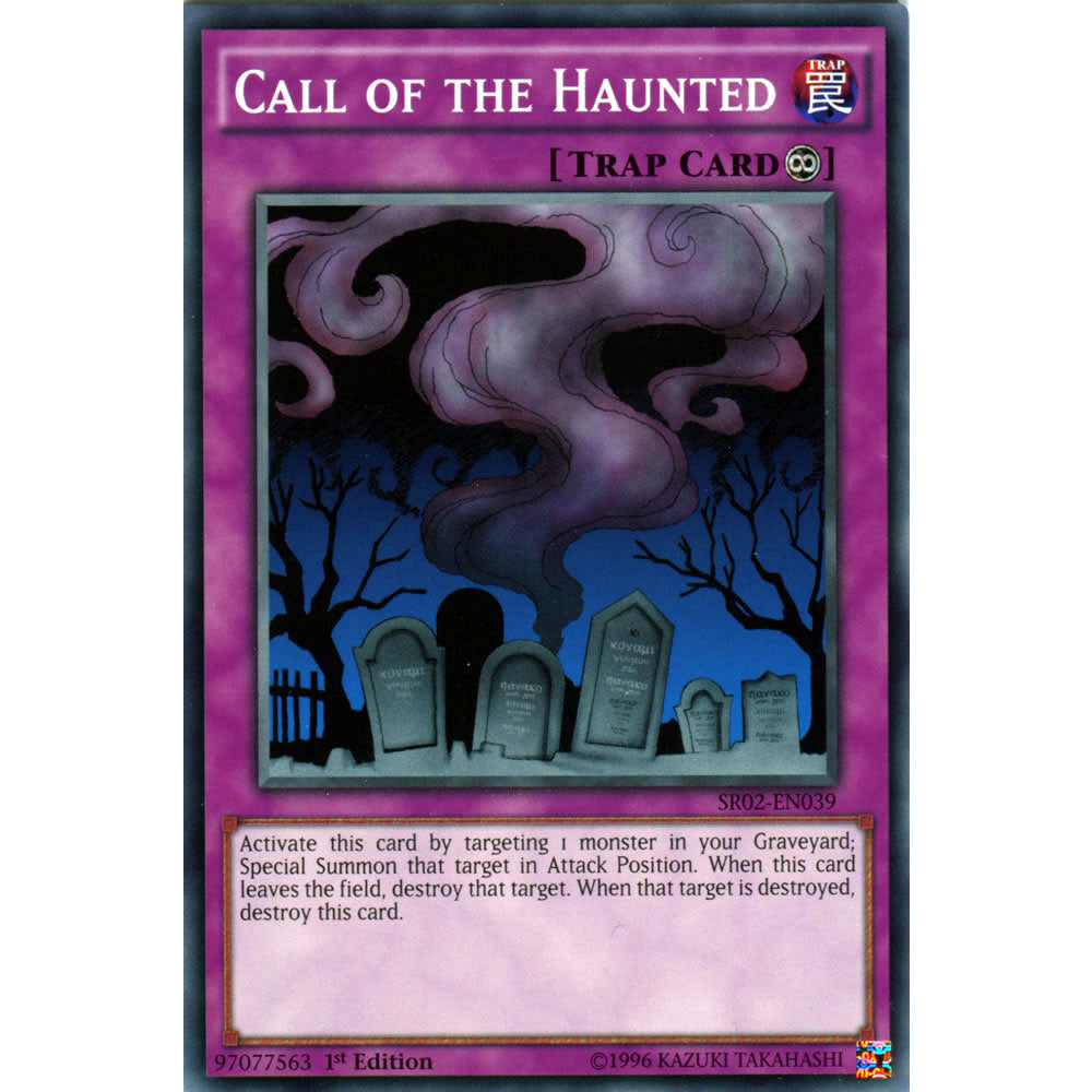 Call of the Haunted SR02-EN039 Yu-Gi-Oh! Card from the Rise of the True Dragons Set