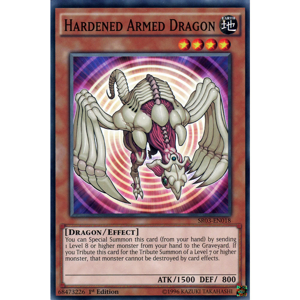 Hardened Armed Dragon SR03-EN018 Yu-Gi-Oh! Card from the Machine Reactor Set