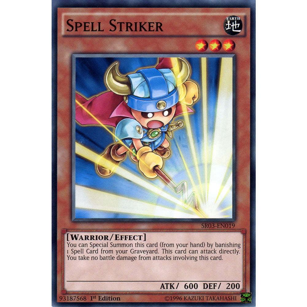 Spell Striker SR03-EN019 Yu-Gi-Oh! Card from the Machine Reactor Set