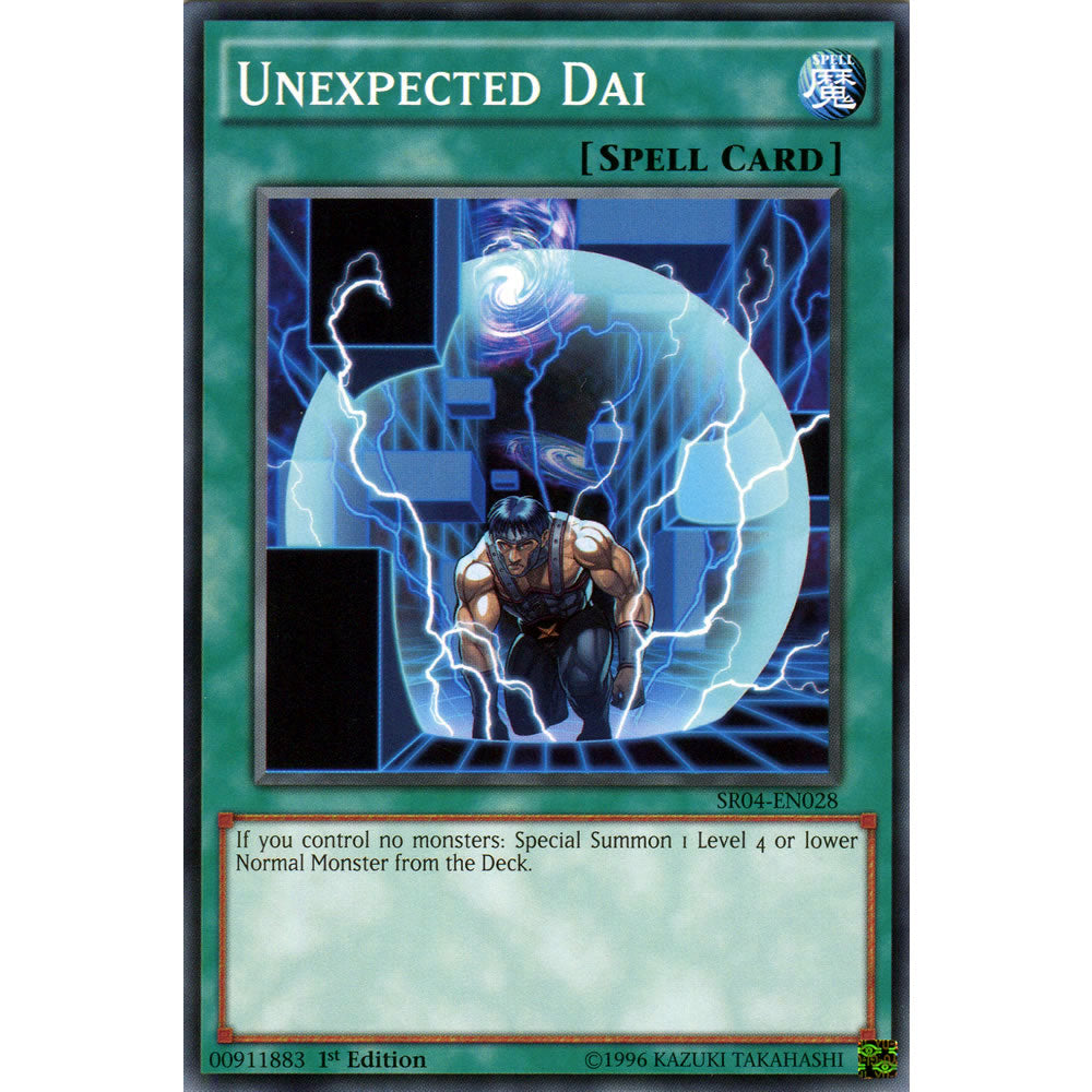 Unexpected Dai SR04-EN028 Yu-Gi-Oh! Card from the Dinomasher's Fury Set