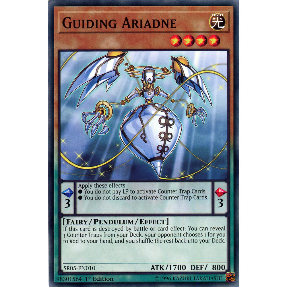 Guiding Ariadne SR05-EN010 Yu-Gi-Oh! Card from the Wave of Light Set
