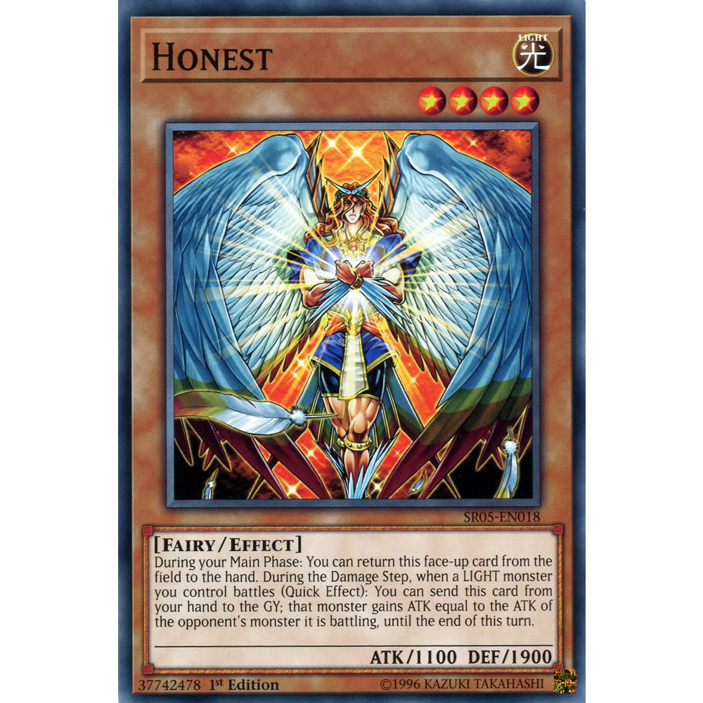 Honest SR05-EN018 Yu-Gi-Oh! Card from the Wave of Light Set