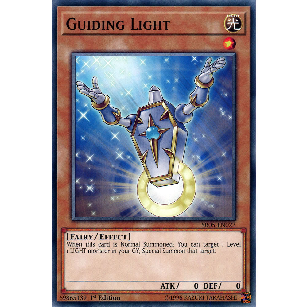 Guiding Light SR05-EN022 Yu-Gi-Oh! Card from the Wave of Light Set