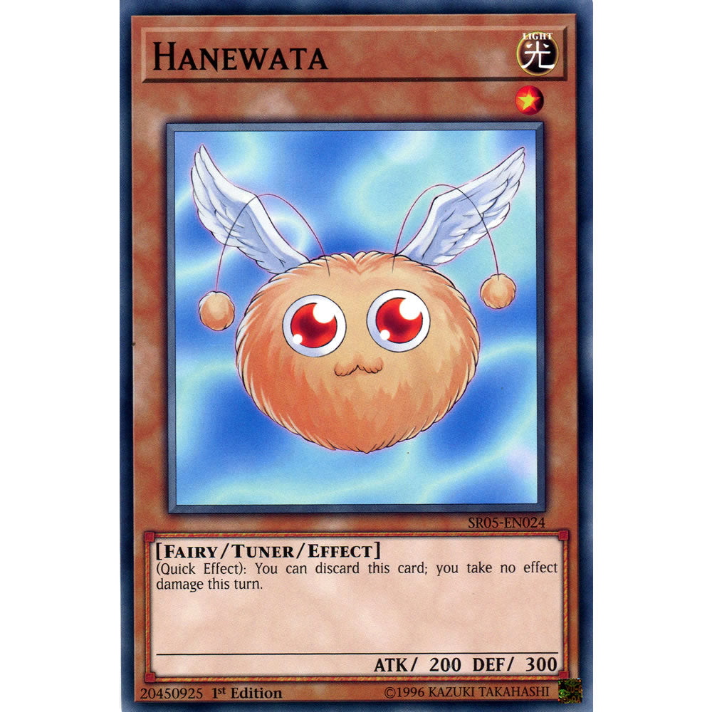 Hanewata SR05-EN024 Yu-Gi-Oh! Card from the Wave of Light Set
