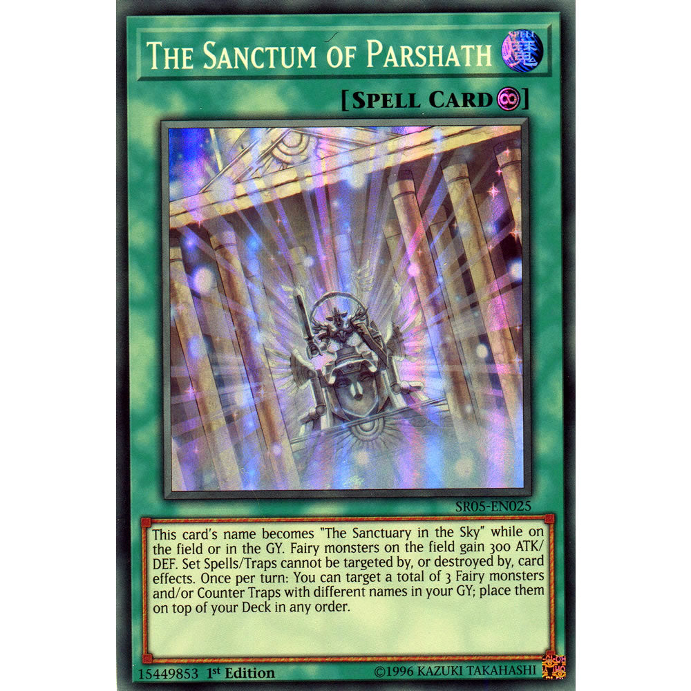 The Sanctum of Parshath SR05-EN025 Yu-Gi-Oh! Card from the Wave of Light Set