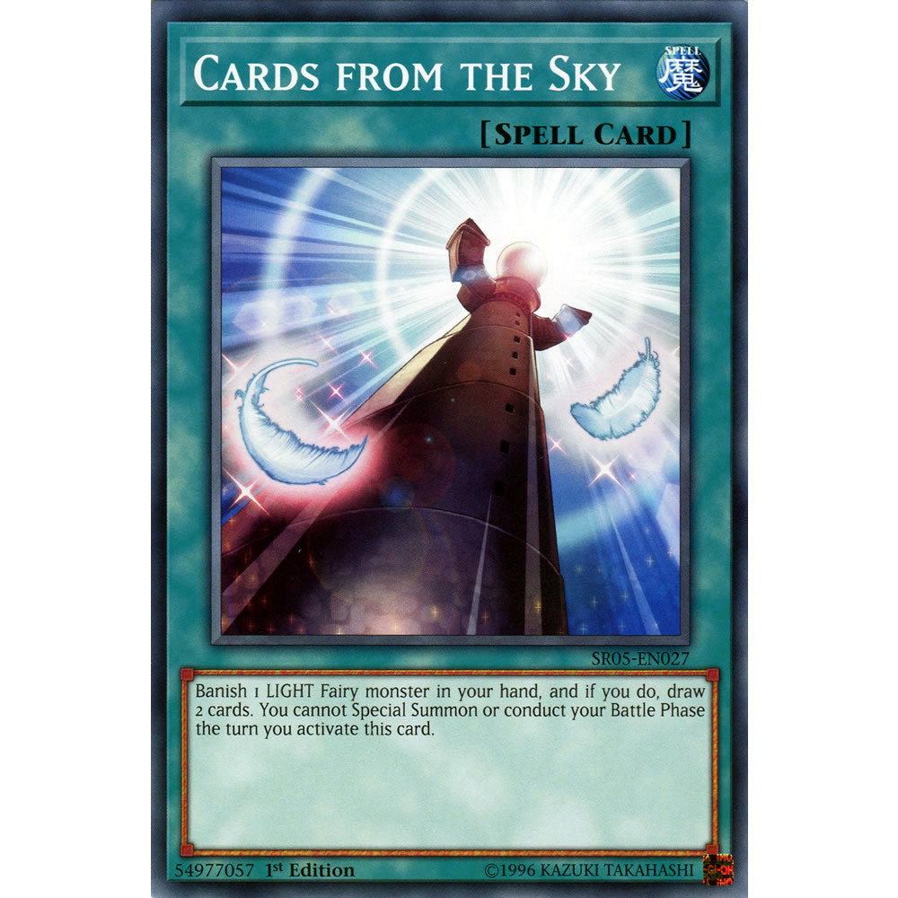 Cards from the Sky SR05-EN027 Yu-Gi-Oh! Card from the Wave of Light Set