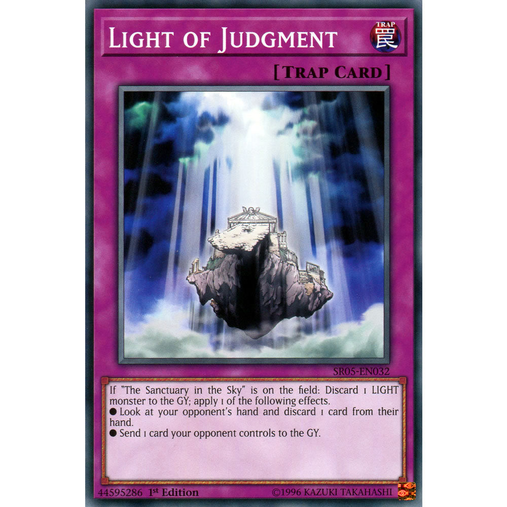 Light of Judgment SR05-EN032 Yu-Gi-Oh! Card from the Wave of Light Set