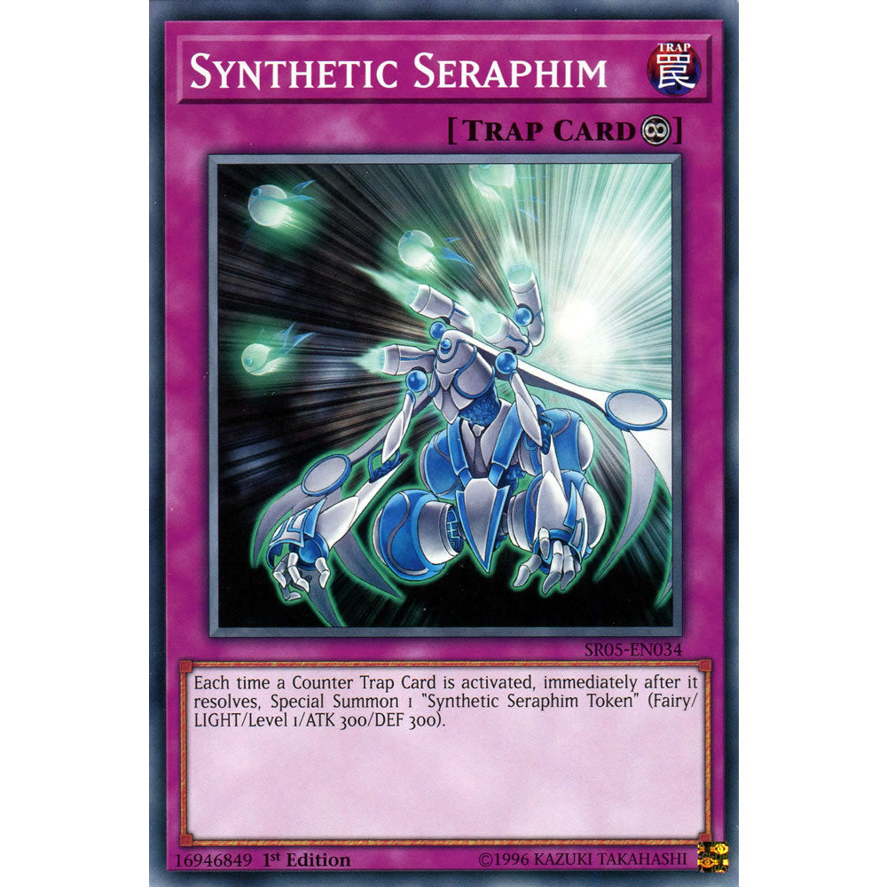 Synthetic Seraphim SR05-EN034 Yu-Gi-Oh! Card from the Wave of Light Set