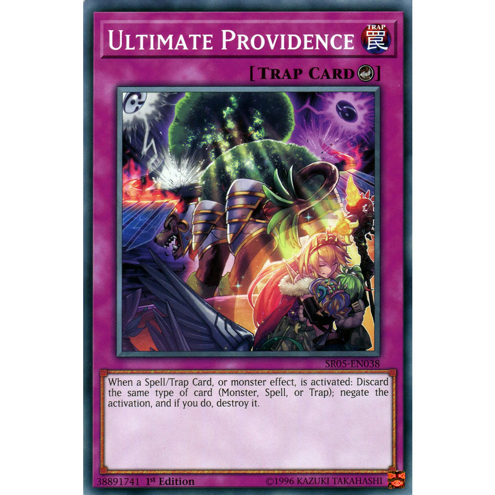 Ultimate Providence SR05-EN038 Yu-Gi-Oh! Card from the Wave of Light Set