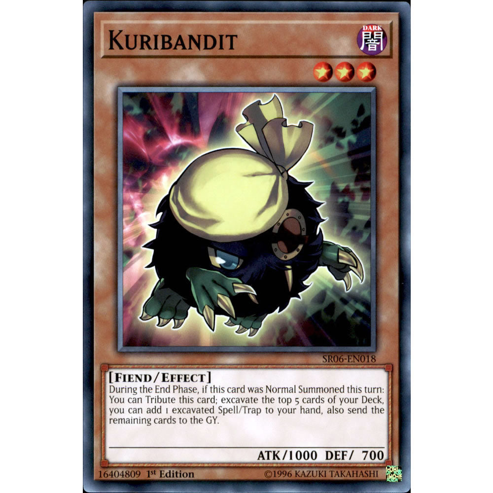 Kuribandit SR06-EN018 Yu-Gi-Oh! Card from the Lair of Darkness Set