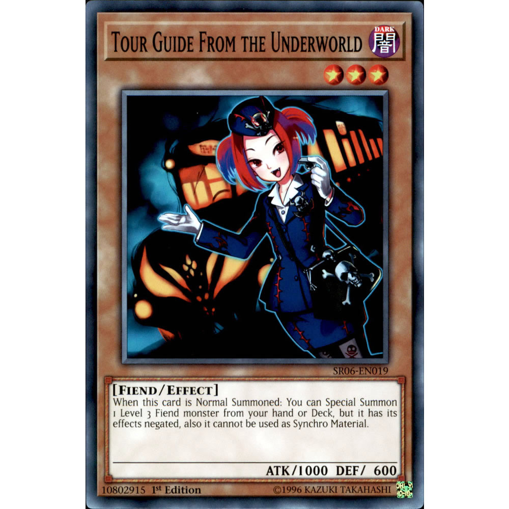 Tour Guide From the Underworld SR06-EN019 Yu-Gi-Oh! Card from the Lair of Darkness Set