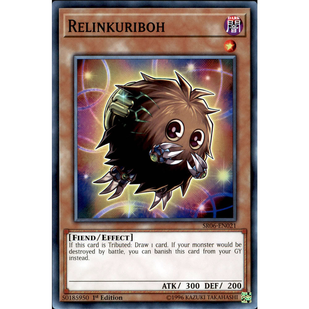 Relinkuriboh SR06-EN021 Yu-Gi-Oh! Card from the Lair of Darkness Set