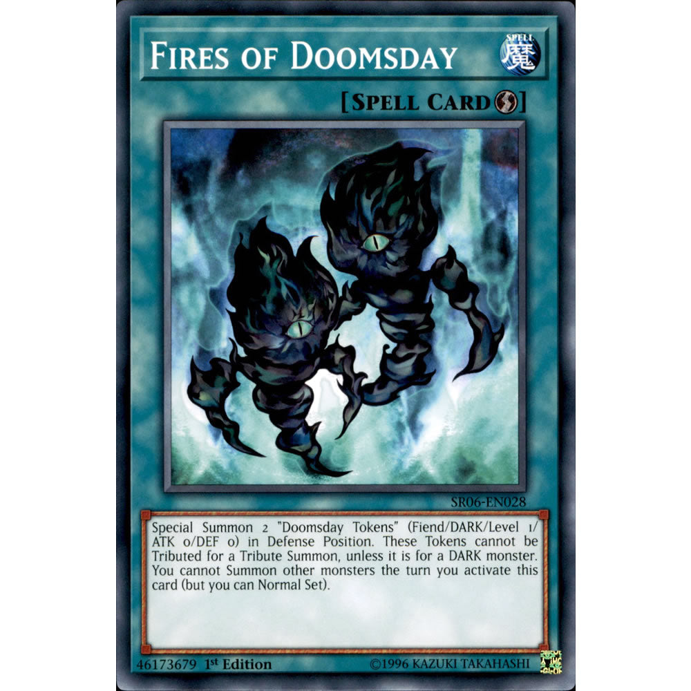 Fires of Doomsday SR06-EN028 Yu-Gi-Oh! Card from the Lair of Darkness Set