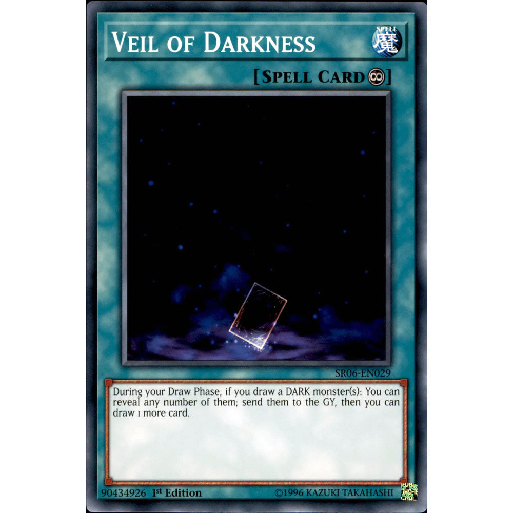 Veil of Darkness SR06-EN029 Yu-Gi-Oh! Card from the Lair of Darkness Set
