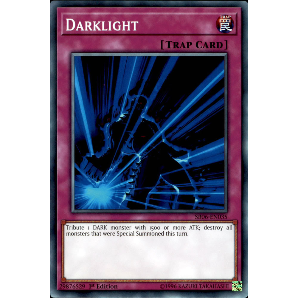 Darklight SR06-EN035 Yu-Gi-Oh! Card from the Lair of Darkness Set