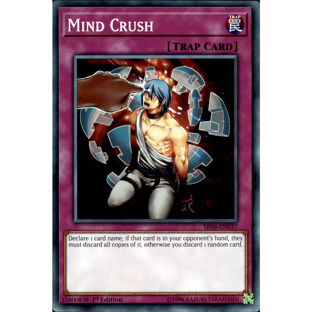 Mind Crush SR06-EN037 Yu-Gi-Oh! Card from the Lair of Darkness Set