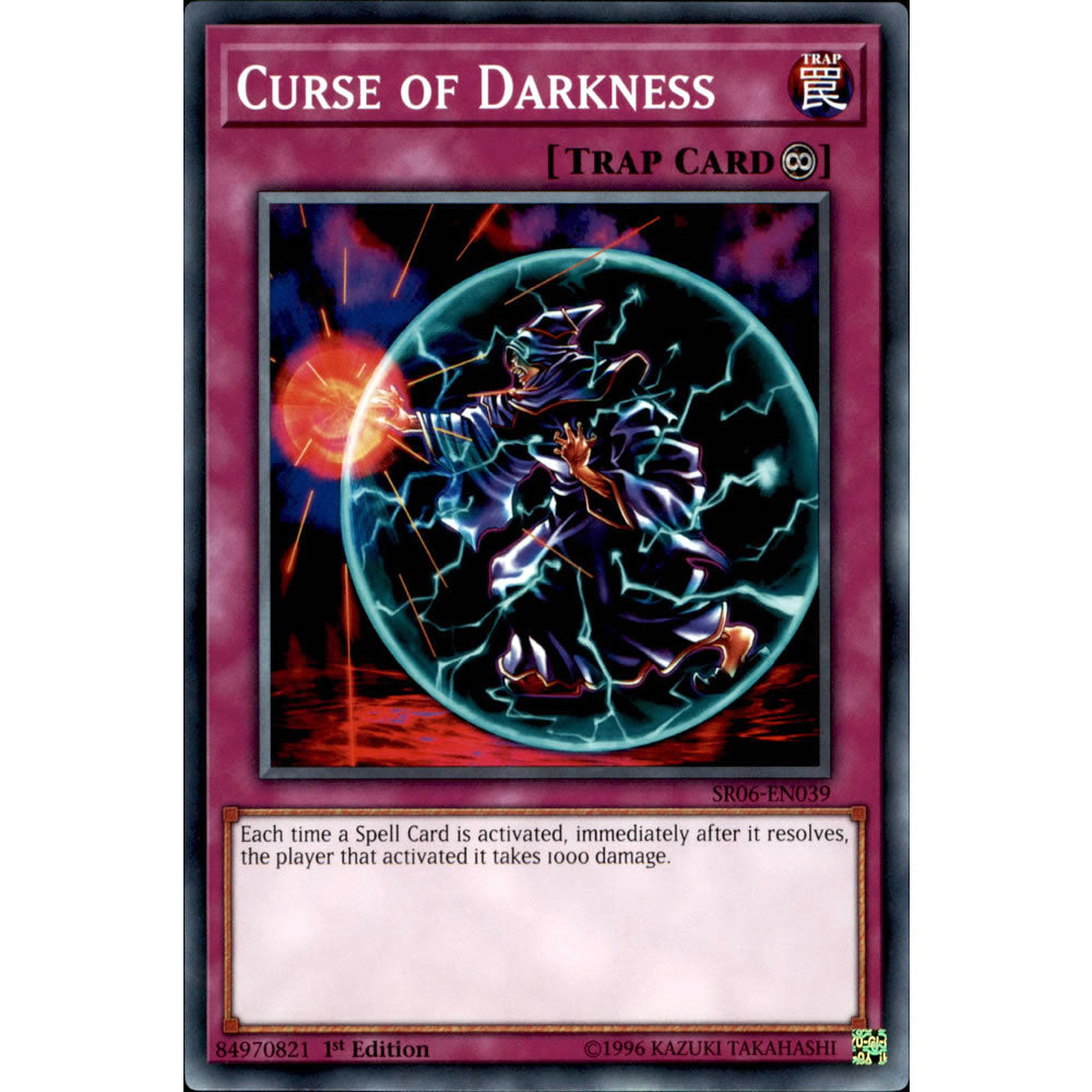 Curse of Darkness SR06-EN039 Yu-Gi-Oh! Card from the Lair of Darkness Set