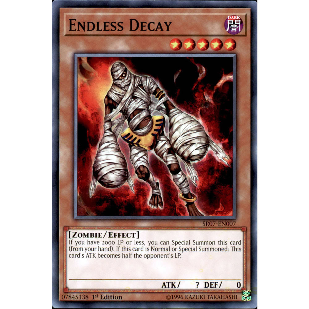 Endless Decay SR07-EN007 Yu-Gi-Oh! Card from the Zombie Horde Set