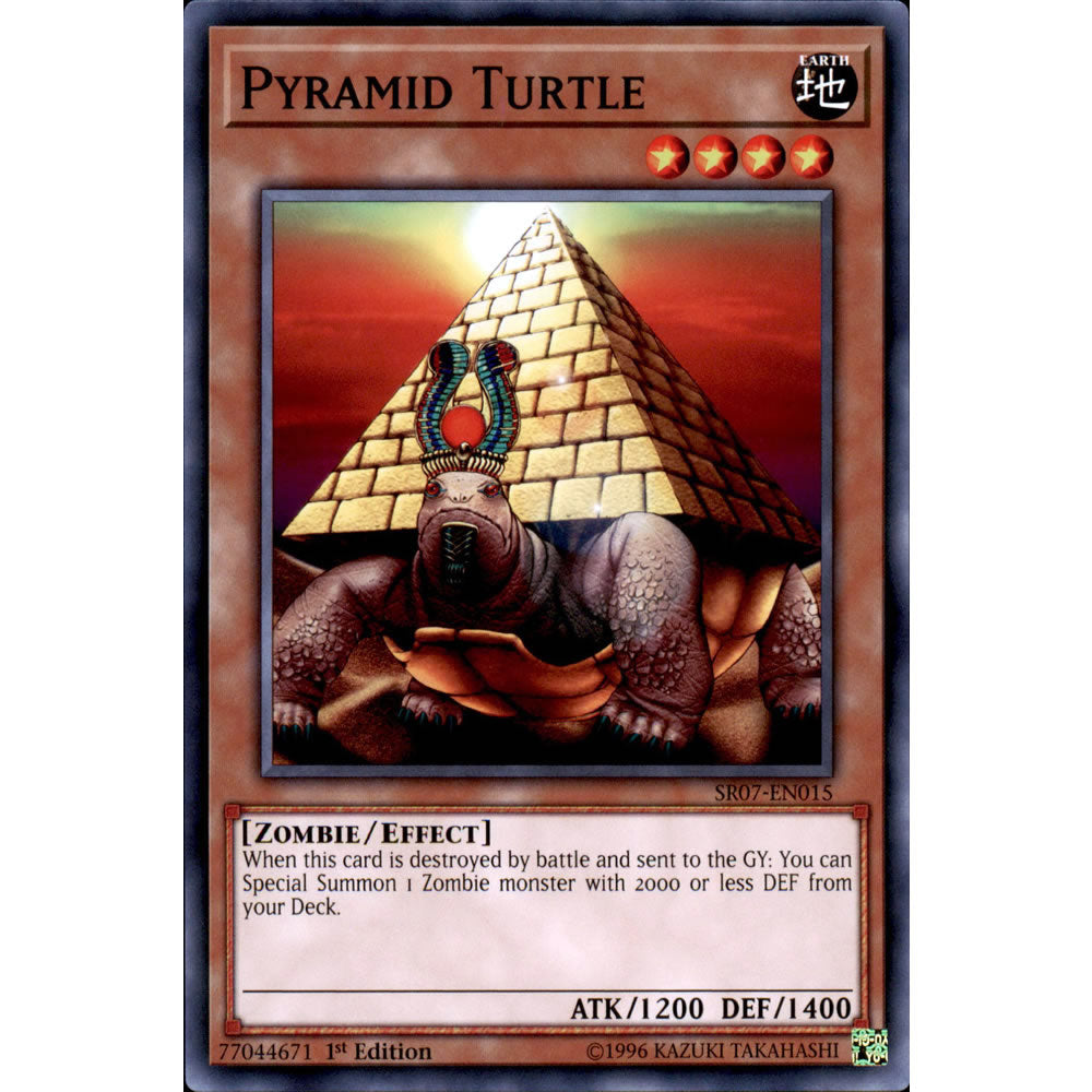 Pyramid Turtle SR07-EN015 Yu-Gi-Oh! Card from the Zombie Horde Set