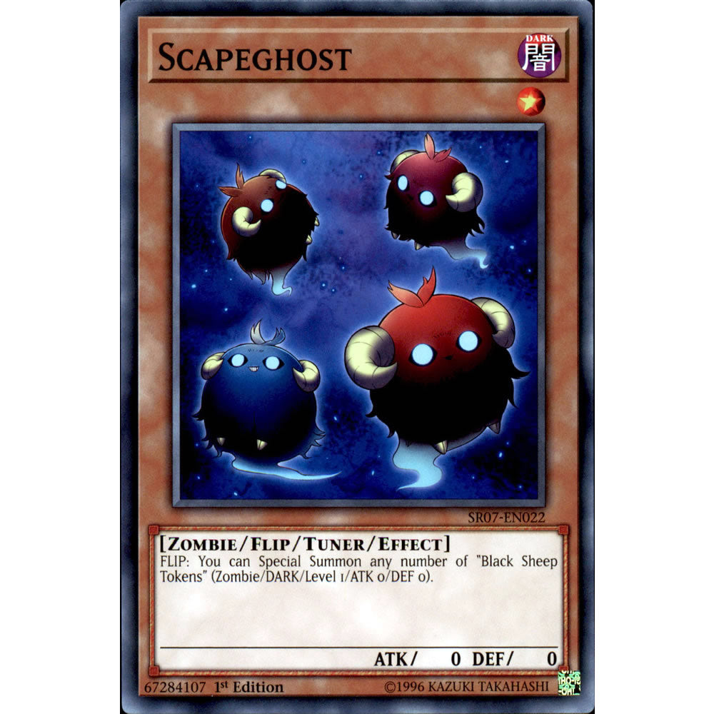 Scapeghost SR07-EN022 Yu-Gi-Oh! Card from the Zombie Horde Set