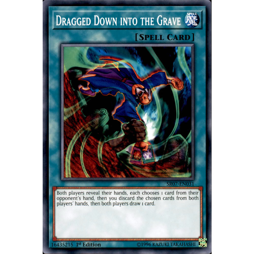 Dragged Down into the Grave SR07-EN031 Yu-Gi-Oh! Card from the Zombie Horde Set