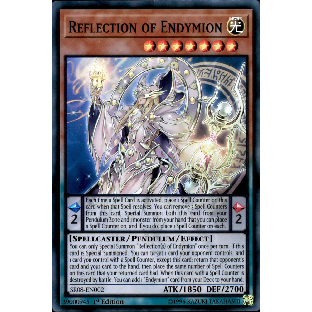Reflection of Endymion SR08-EN002 Yu-Gi-Oh! Card from the Order of the Spellcasters Set