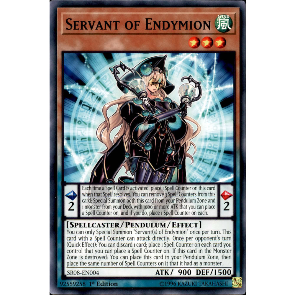 Servant of Endymion SR08-EN004 Yu-Gi-Oh! Card from the Order of the Spellcasters Set