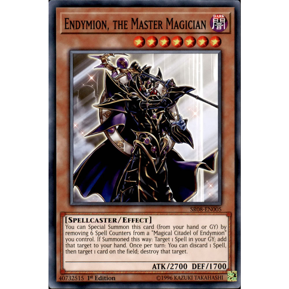 Endymion, the Master Magician SR08-EN005 Yu-Gi-Oh! Card from the Order of the Spellcasters Set