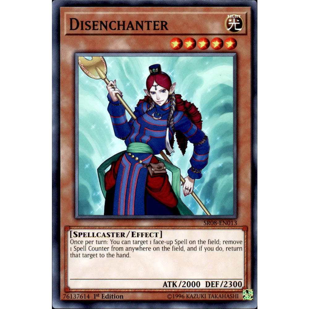 Disenchanter SR08-EN013 Yu-Gi-Oh! Card from the Order of the Spellcasters Set
