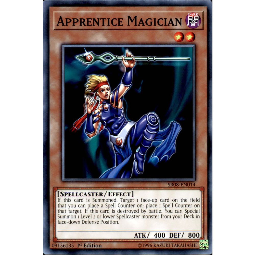 Apprentice Magician SR08-EN014 Yu-Gi-Oh! Card from the Order of the Spellcasters Set