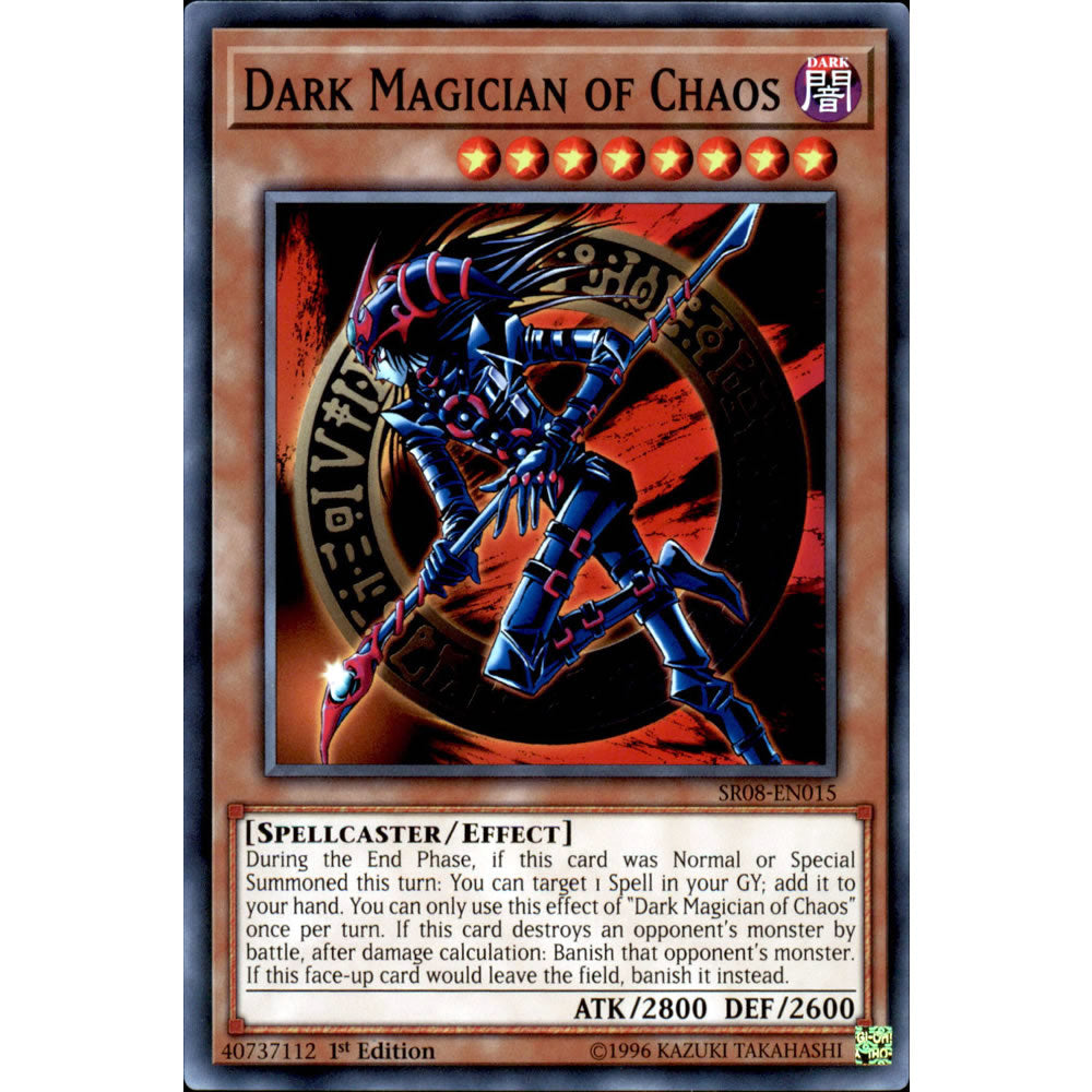Dark Magician of Chaos SR08-EN015 Yu-Gi-Oh! Card from the Order of the Spellcasters Set