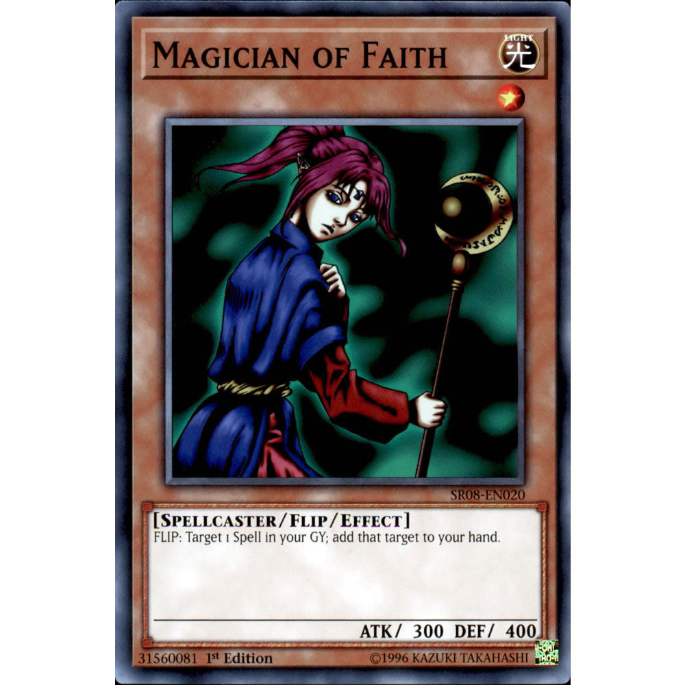 Magician of Faith SR08-EN020 Yu-Gi-Oh! Card from the Order of the Spellcasters Set