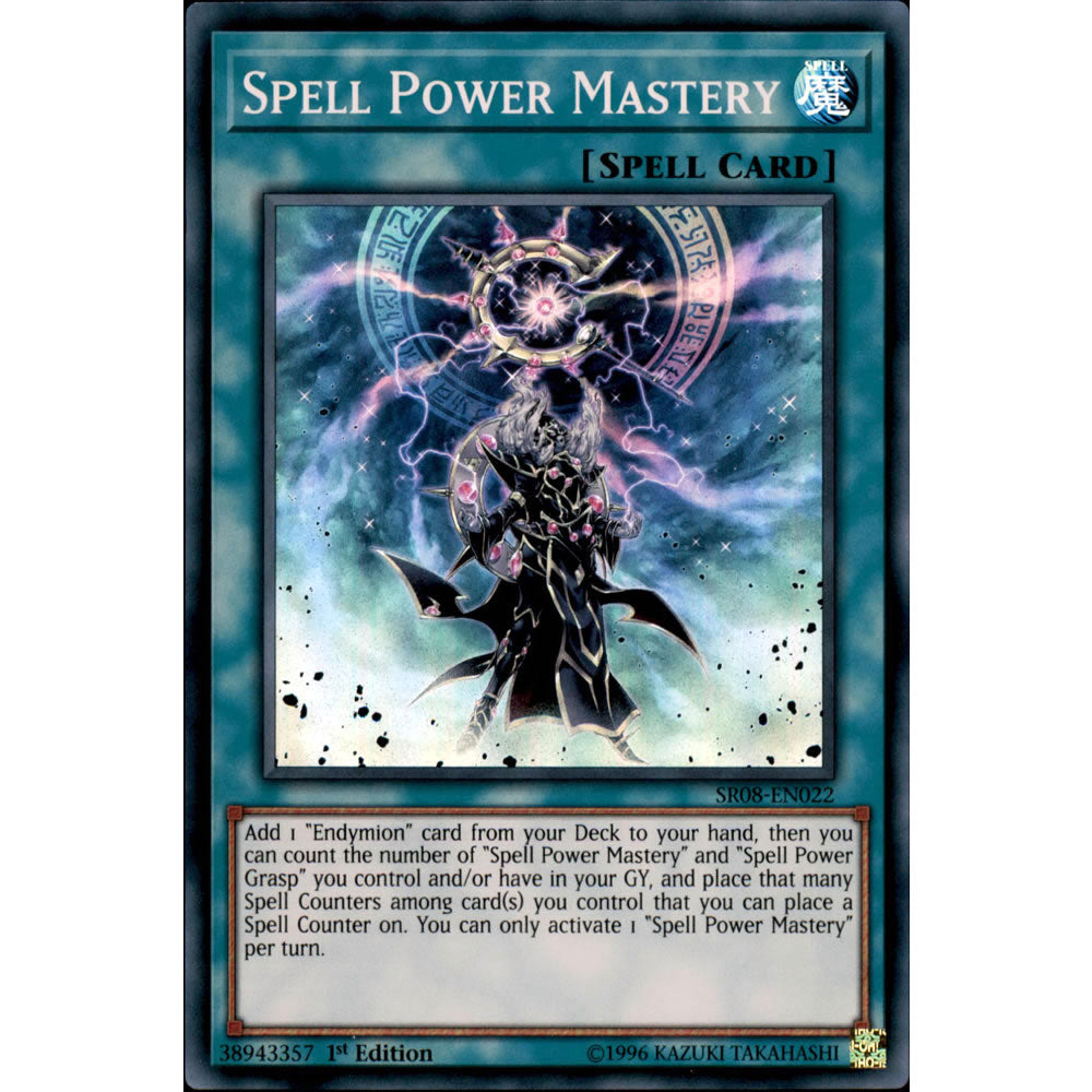 Spell Power Mastery SR08-EN022 Yu-Gi-Oh! Card from the Order of the Spellcasters Set