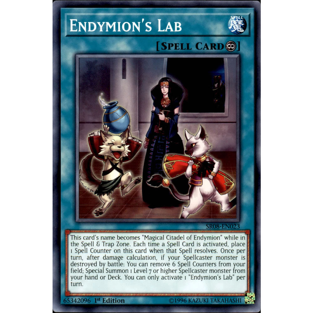 Endymion's Lab SR08-EN023 Yu-Gi-Oh! Card from the Order of the Spellcasters Set
