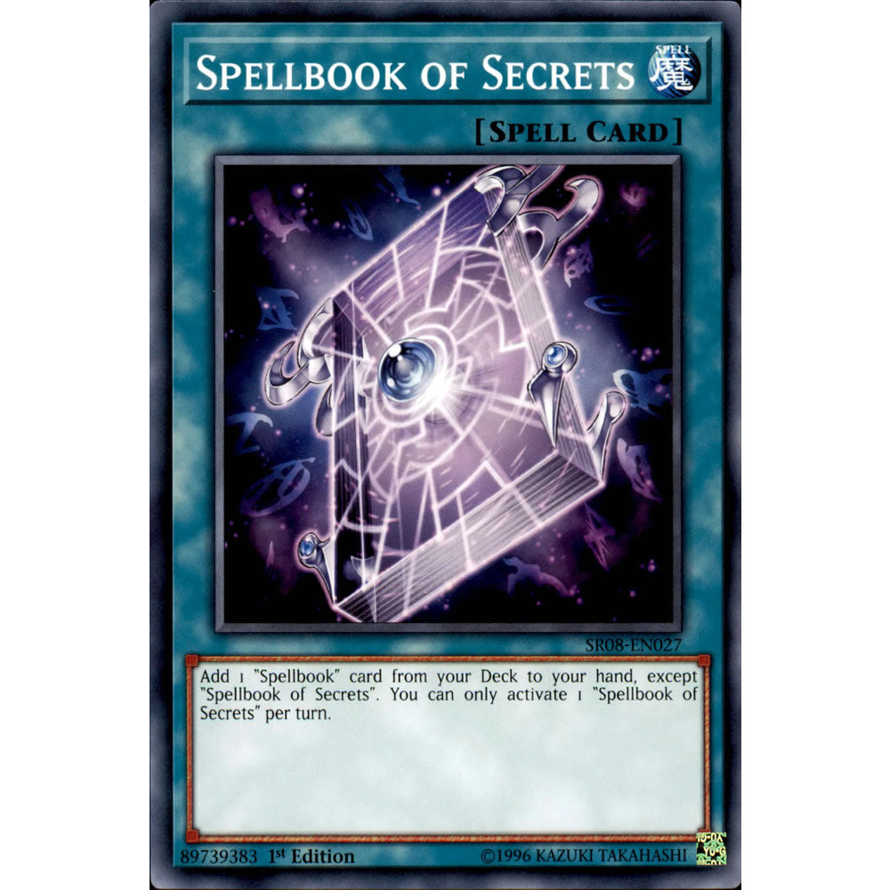 Spellbook of Secrets SR08-EN027 Yu-Gi-Oh! Card from the Order of the Spellcasters Set