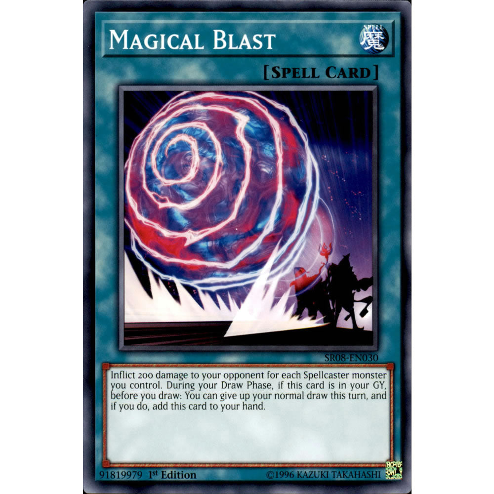 Magical Blast SR08-EN030 Yu-Gi-Oh! Card from the Order of the Spellcasters Set