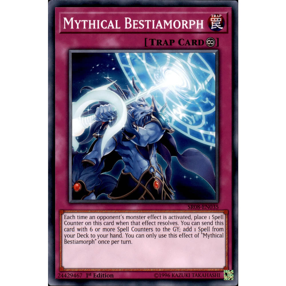 Mythical Bestiamorph SR08-EN035 Yu-Gi-Oh! Card from the Order of the Spellcasters Set