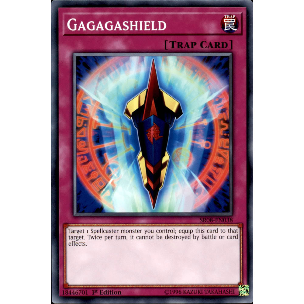 Gagagashield SR08-EN038 Yu-Gi-Oh! Card from the Order of the Spellcasters Set
