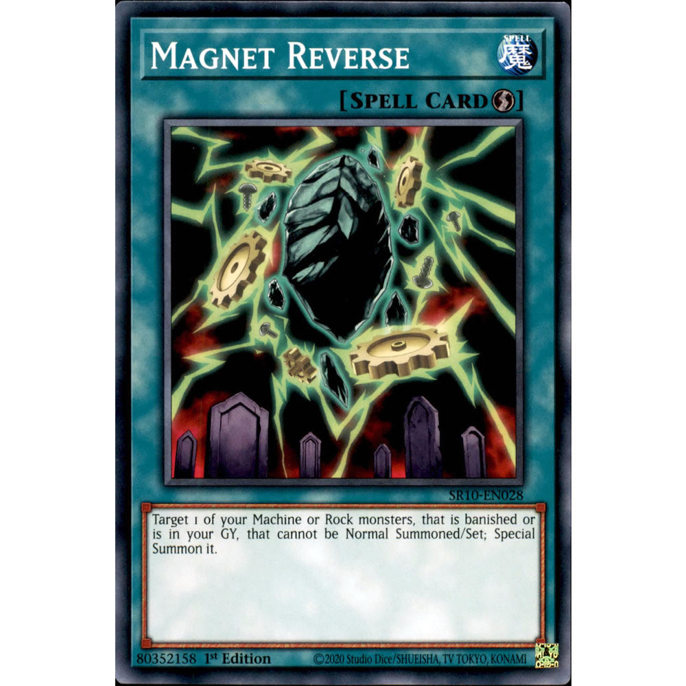 Magnet Reverse SR10-EN028 Yu-Gi-Oh! Card from the Mechanized Madness Set